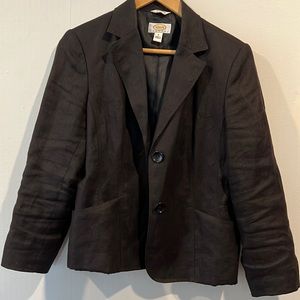 Like Brand New Talbots Linen Blazer